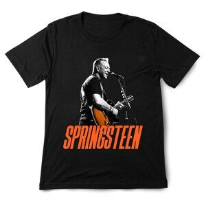 Bruce Springsteen Concert Tour Graphic Band T-Shirt Vintage Rock Tee 99